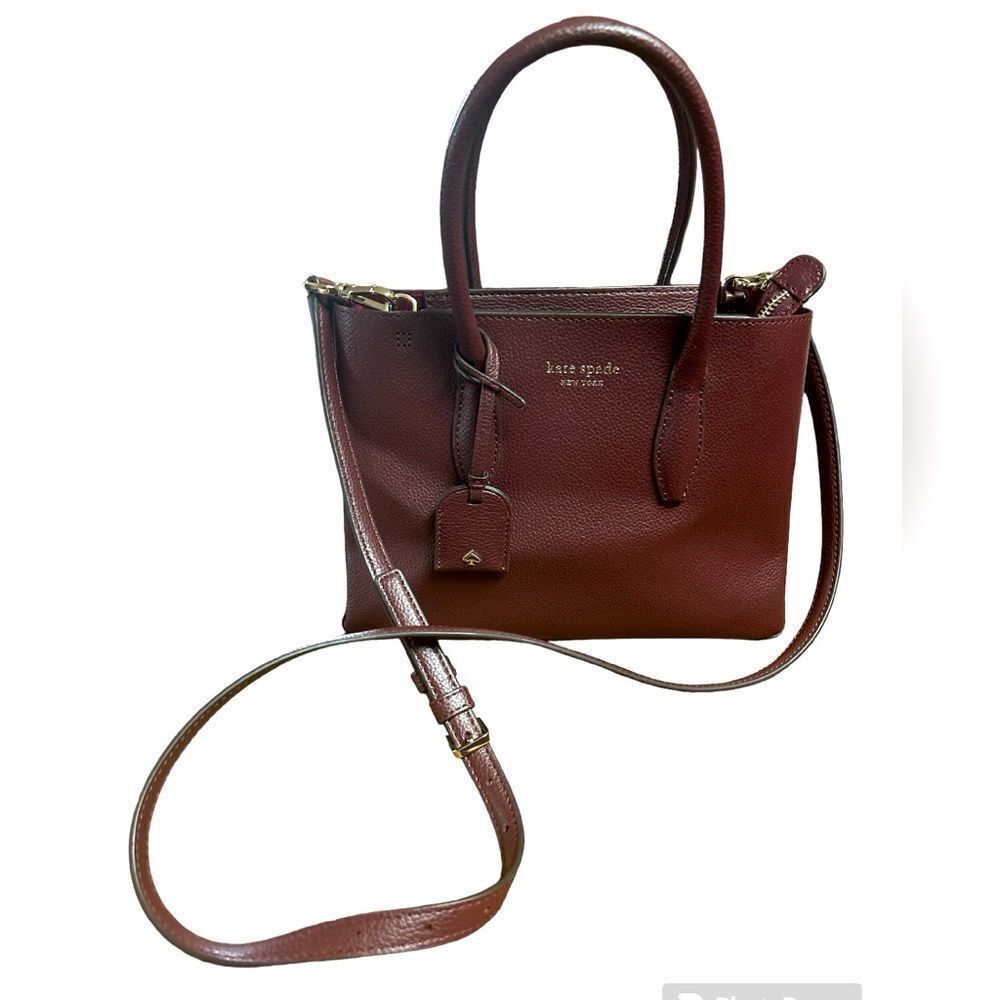 Beautiful Kate Spade Cherrywood Satchel w/ Zip Closure